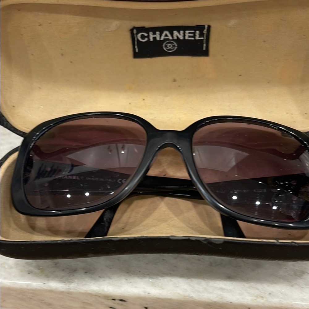 Chanel Black Sunglasses